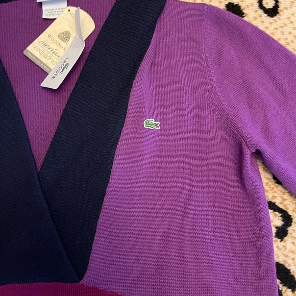 Colourful Lacoste Sweater Hoodie - Picture 12 of 13